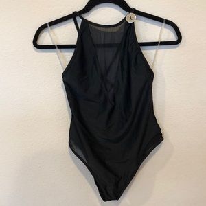 Forever 21 Mesh One Piece Swimsuit